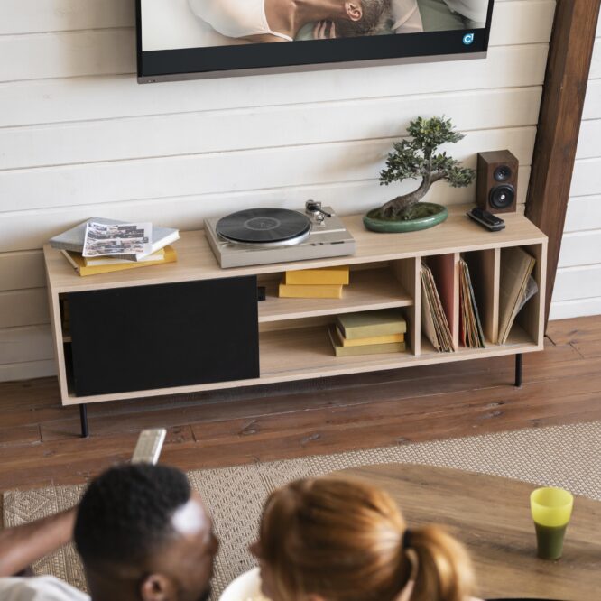 Minimalistische Pracht: Een Diepgaande Blik op Scandinavische TV Meubels